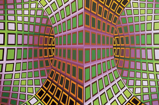 The Op Art of Victor Vasarely