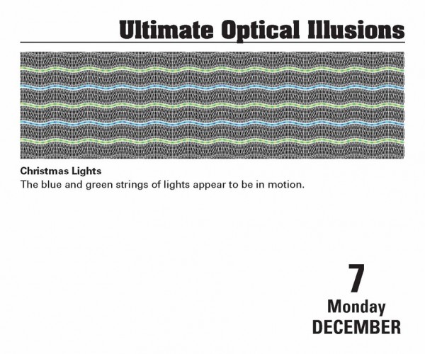 Ultimate Optical Illusions 2015 Calendar - Interior #2